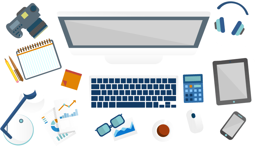 Desktop eines Webdesigners